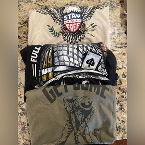 Zero Foxtrot Men’s XL T Shirt Lot of 3